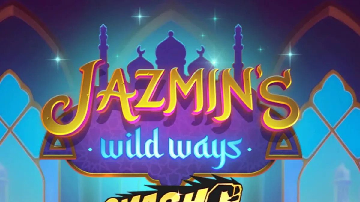 ภาพกราฟิกสล็อต Jazmin’s Wild Ways Smash Pots™ พร้อมธีมอาหรับและอัญมณีล้ำค่า